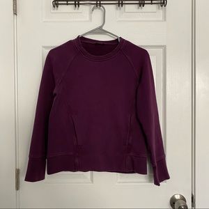 Lululemon Dark Purple Crewneck Sweatshirt